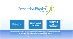 Desktop Screenshot of preventionpt.com